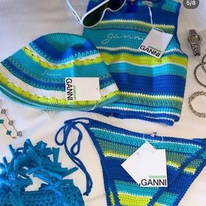 GANNI SWIM BOTTOM (BOTTOMS ONLY)